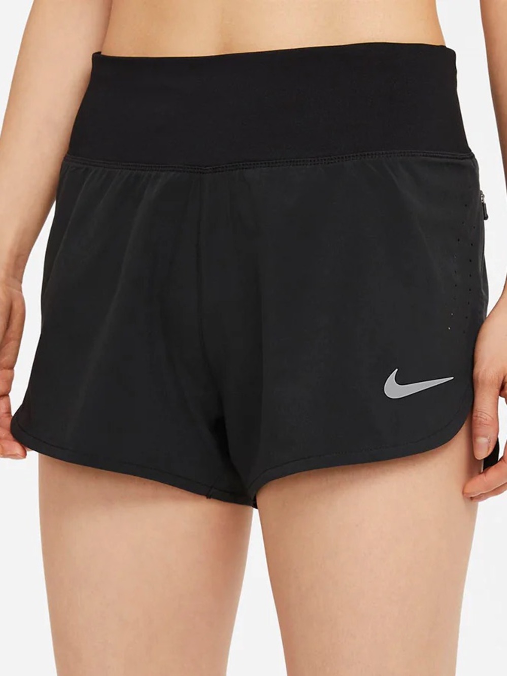 Nike dri-Fit Eclipse Running Shorts Black Medium